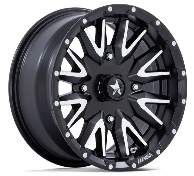 Hjulpakke 22 - Japanske 4x4 Wanda P3036, MSA M49 Creed Sort MM,+10mm 