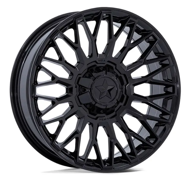 Hjulpakke 46 - Can-Am 4x4 Mud Lite 2, MSA M50 Clubber Sort B,+10mm 