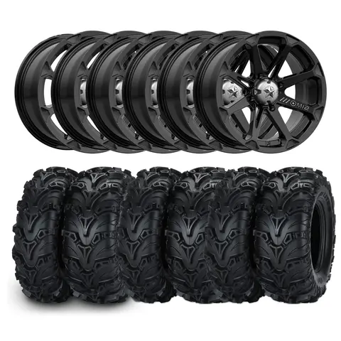 Hjulpakke 80 - Polaris 6x6 ITP Mud Lite 2 E4, MSA M12 Diesel