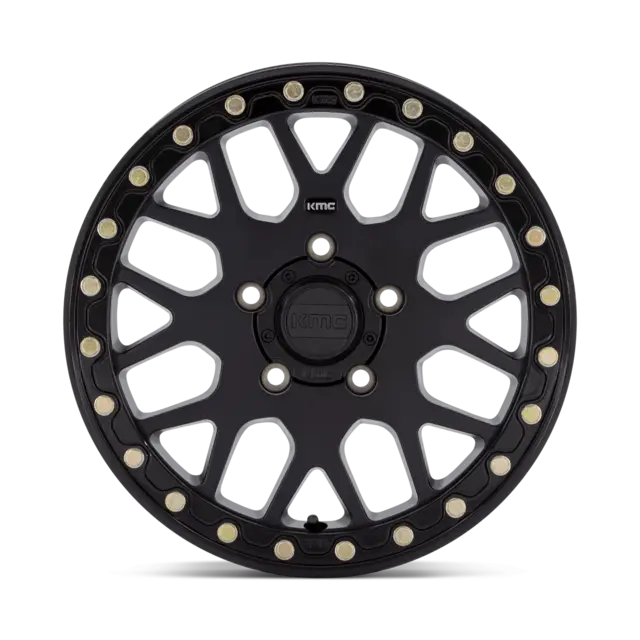 KMC KS235 - 15X6 5/114.3 +38 ATV/UTV - Matt Sort, Beadlock 