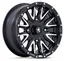 MSA M49 Creed 14/15x7 - 4/137, +10mm ATV/UTV Felg - Sort Matt, Maskinert