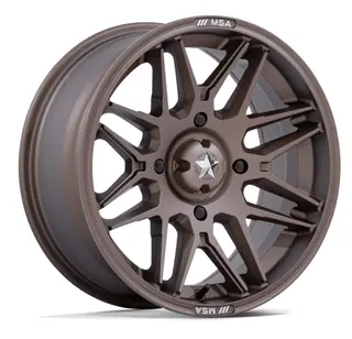 MSA M52 Radar UTV 4x137, 86.00,+10, BM ATV/UTV Felg - Bronse Matt