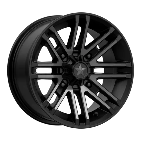 MSA M40 Rouge - Can-Am - 4/137, +10mm ATV/UTV Felg - Maskinert/Sort, 14/15/16&quot;