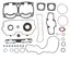Pakningssett - Arctic Cat Til 500/600 Motorer 01-05