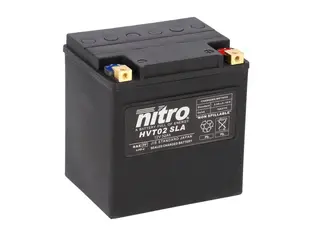 Nitro HVT 02 Batteri- AC/HD/POLARIS/BRP+ 12V, 32Ah, 169x131x174, Forseg. AGM GEL