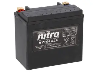 Nitro HVT 04 Batteri Vedlikeholdsfritt 12V, 22Ah, 173x98x155, Forsegl. AGM GEL