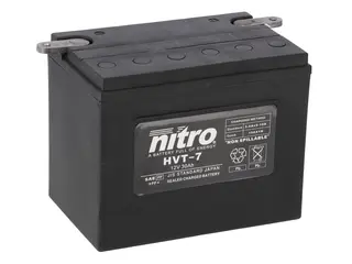 Nitro HVT 07 Batteri Vedlikeholdsfritt 12V, 30Ah, 203x130x165, Forseg. AGM GEL