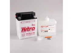 Nitro YB12C-A Batteri 12V, 12Ah, 80x135x175, Syreflaske