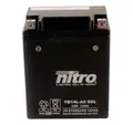 Nitro YB14L-A2 Batteri Vedlikeholdsfritt 12V, 14Ah, 134x89x166, Forsegl. AGM GEL