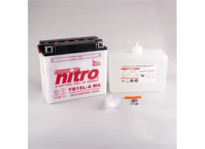 Nitro YB18L-A - 12V ATV/MC/Snøscooter Batteri