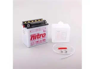 Nitro YB7-A Batteri 12V, 8Ah, 135x75x133, Syrepakke