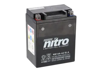 NITRO NB14A-A2 SLA GEL AGM closed 12V, 14Ah, 134x89x176, AGM GEL