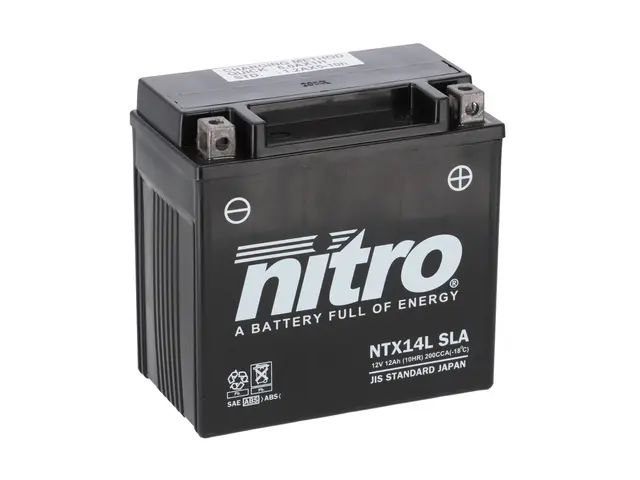 NITRO NTX14L SLA GEL AGM closed 