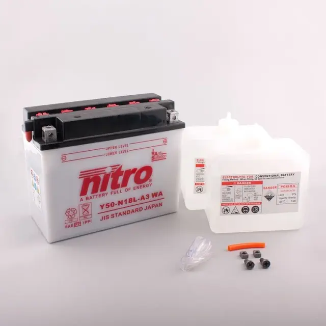 Nitro Y50-N18L-A3 - 12V ATV/MC/Snøscooter Batteri