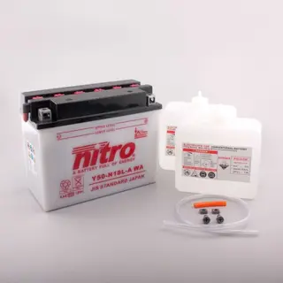 Nitro Y50-N18L-A Batteri 12V, 20Ah, 206x91x163, Syreflaske