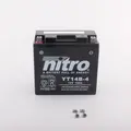 Nitro YT14B-4 Batteri Vedlikeholdsfritt 12V, 12Ah, 150x70x145, AGM GEL
