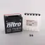 Nitro YTX14H-BS Batteri Vedlikeholdsfr. 12V, 12Ah, 150x87x145, Syrepakke, AGM