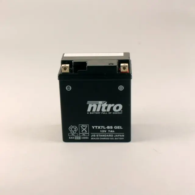 Nitro YTX7L-BS - 12V ATV/MC/Snøscooter Batteri