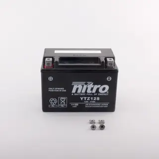 Nitro YTZ12S Batteri Vedlikeholdsfritt 12V, 11Ah, 150x87x110, Forseg., AGM GEL