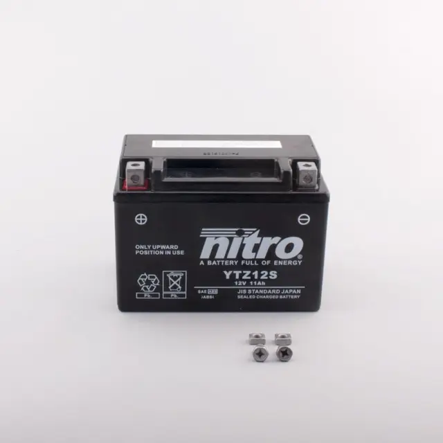 Nitro YTZ12S - 12V ATV/MC/Snøscooter Batteri