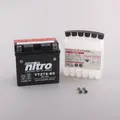 Nitro YTZ7S-BS Batteri Vedlikeholdsfritt 12V, 6Ah, 113x70x105, Syrepakke, AGM