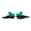 X-lite X803 Kinnputer Sort-gr&#248;nn Carbon Fitting Kinnputer X-lite X803