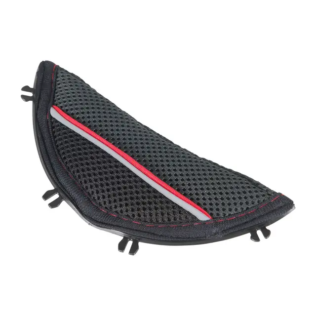 Wind protector N104  Sort-Rød 2 skallstr N104/EVO/ABSOLUTE Vindbeskytter hake 