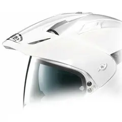 X-lite X551 Skygge/PEAK Metalic hvit Skykke/Peak til X-lite X-551GT / X-551