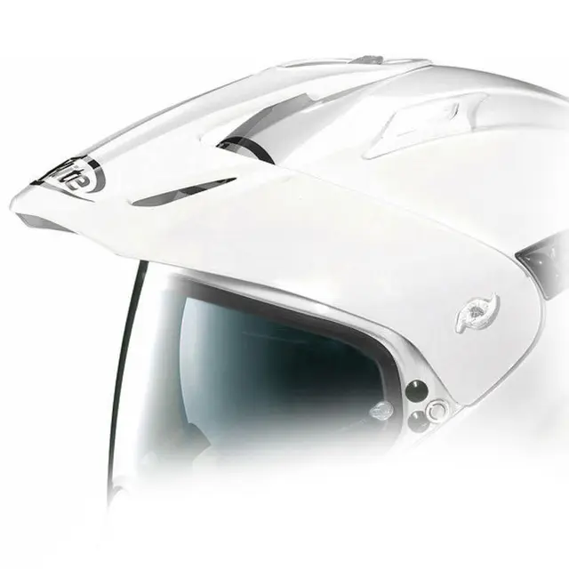 X-lite X551 Skygge/PEAK Metalic hvit Skykke/Peak til X-lite X-551GT / X-551 
