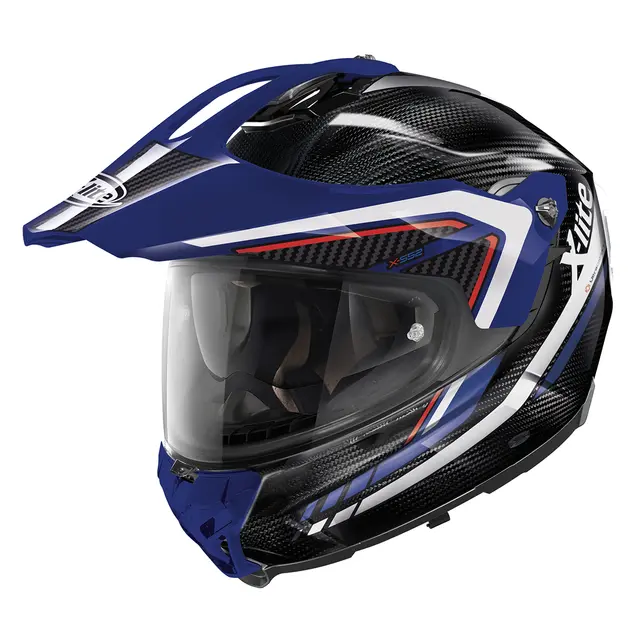 X-lite X-552 Carbon Latitude Blå Adventure Ultra Carbon N-Com DD-Ring lås 