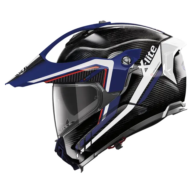 X-lite X-552 Carbon Latitude Blå Adventure Ultra Carbon N-Com DD-Ring lås 