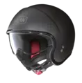 Nolan N21 Classic Matt Sort ECE 22-06, Halvhjelm, visir i skall