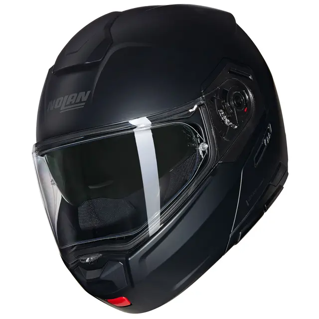 Nolan N90-3 Classico Sort Matt ECE 22-06 Åpningshjelm Solvisir N-Com 