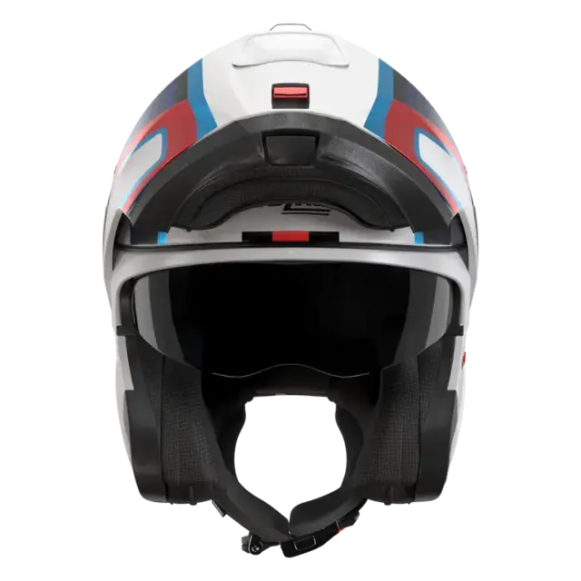 Nolan N100-6 Radiante Blank Hvit ECE 22-06 N-Com Åpningshjelm Komfort 