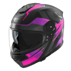 Nolan N80-8 Tritico Matt Fucsia ECE 22-06 Sporty N-Com Komfort Solvisir