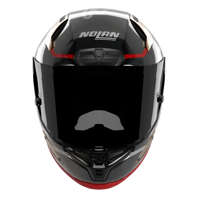 Nolan X-804UCRS World SBK ECE 22-06 Racing GP-spoiler Mørkt visir 