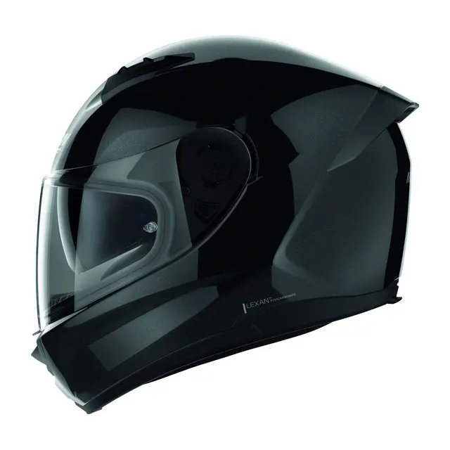 Nolan N60-6 Special Sort blank XS-54 Allround helhjelm, Komfort, solvisir 