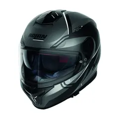 Nolan N80-8 Astute Matt gr&#229; Sporty helhjelm N-Com Komfort Solvisir
