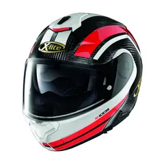 X-lite X-1005UC 50thAnniversary Carbon/r&#248;d/hvit, Premium &#197;pningshjelm