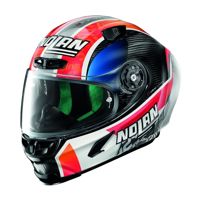 X-lite X-803RS UC Alex Rins Replica Sotet visir, MotoGP spoiler, Carbon 