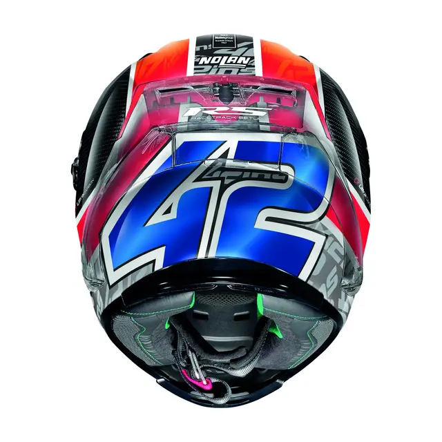 X-lite X-803RS UC Alex Rins Replica Sotet visir, MotoGP spoiler, Carbon 