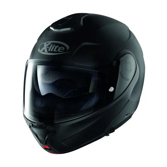 X-lite X-1005 Elegance Matt Sort Premium åpningshjelm, N-Com, Touring 