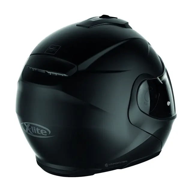 X-lite X-1005 Elegance Matt Sort Premium åpningshjelm, N-Com, Touring 