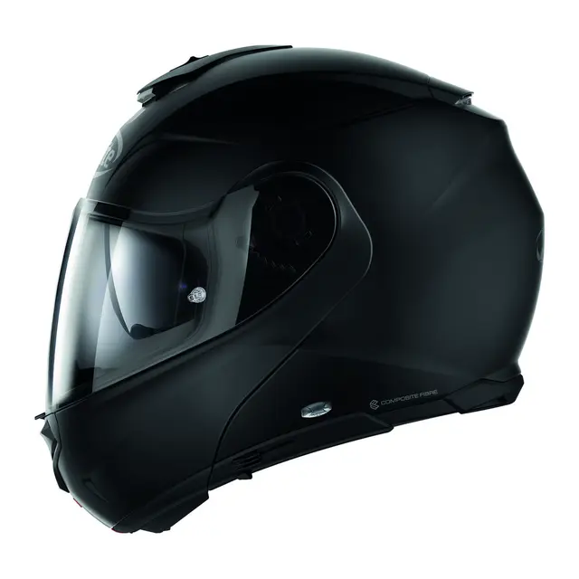 X-lite X-1005 Elegance Matt Sort Premium åpningshjelm, N-Com, Touring 