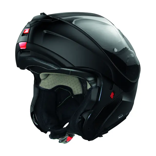 X-lite X-1005 Elegance Matt Sort Premium åpningshjelm, N-Com, Touring 