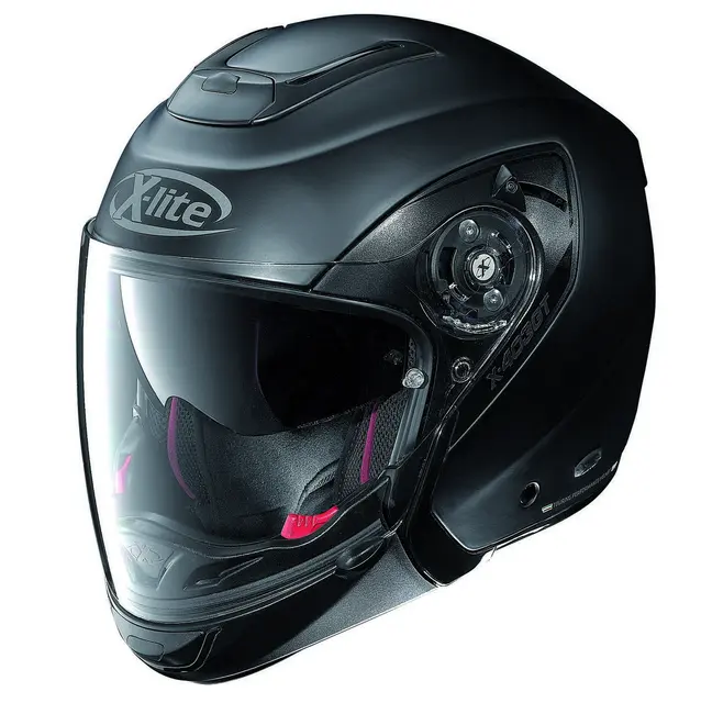 X-lite X403 GT N-Com , Elegance Crossover hjelm, Topmodel, Sort Matt 