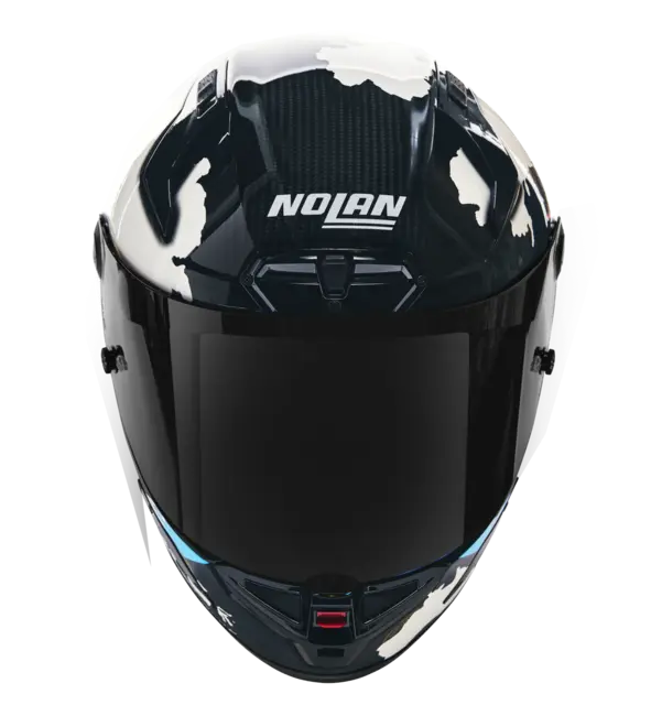Nolan X-804UCRS Checa 30th Anniv.Sp.Edit ECE 22-06 Racing GP-spoiler Mørkt visir 