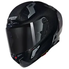 Nolan X-804UCRS Argento SIlver ECE 22-06 Racing GP-spoiler S&#248;lv visir