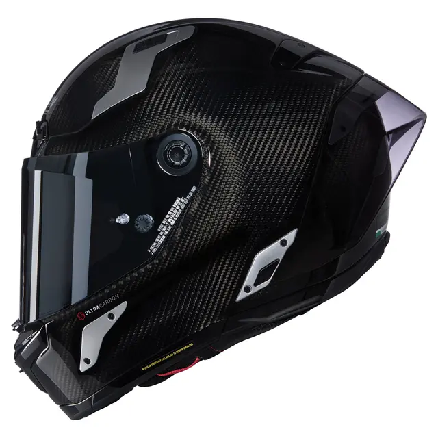 Nolan X-804UCRS Argento SIlver ECE 22-06 Racing GP-spoiler Sølv visir 