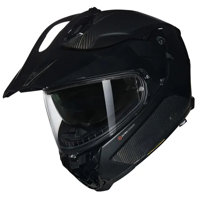 Nolan X-552 U.Carbon Triploner 2XS-52 ECE22-06 Adventure N-Com DD Mørkt visir 